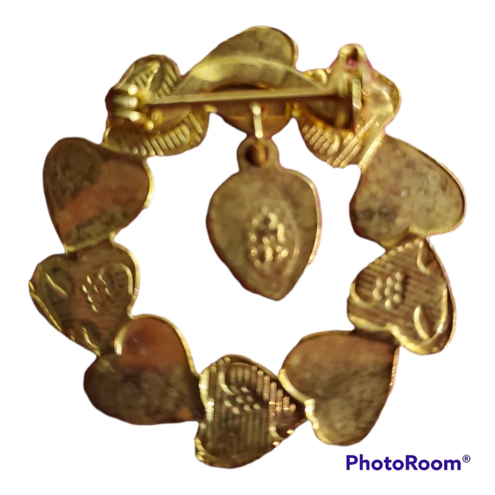 Sacred Heart Vintage Pin